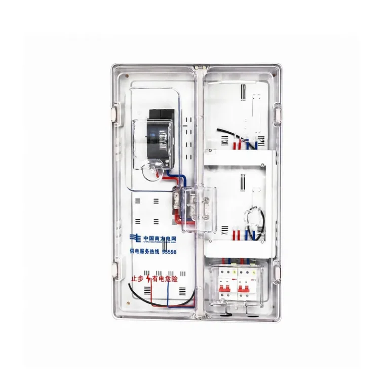 FPFD2X Southern Power Grid Fee-Controlled Single-Phase Tvvo-Meter Energy Metering Box