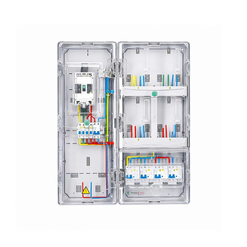 K401D Single-Phase Four-Meter Energy Metering Box